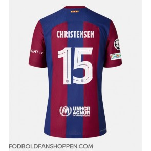 Barcelona Andreas Christensen #15 Hjemmebanetrøje 2023-24 Kortærmet